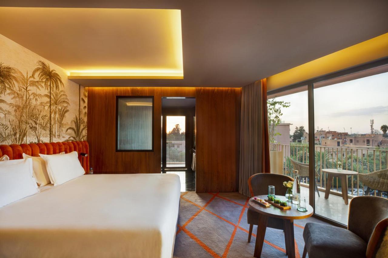 Hotel Jadali & Spa 马拉喀什 外观 照片 A room at the hotel